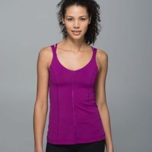 LULULEMON Hot To Street strappy tank size 4